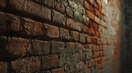 Sticker - Brick wall its texture and color variations