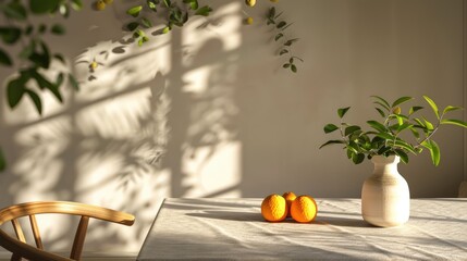 Canvas Print - Natural Light and Fresh Produce
