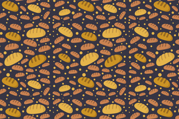 Poster - Bread Pattern