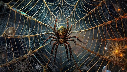 spider on web