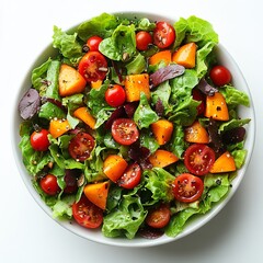 Fresh vegetable salad