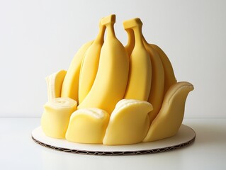 Poster - bananas on a plate