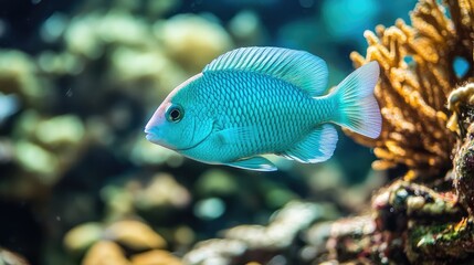 fish in aquarium