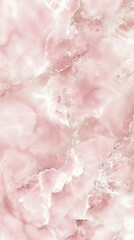 Poster - The light pink marble displays delicate patterns with a shimmering effect, perfect for enhancing stylish interiors or design projects