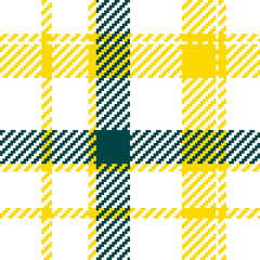 Living room background seamless check, various texture textile. Loft plaid fabric pattern tartan in green and gold colors.