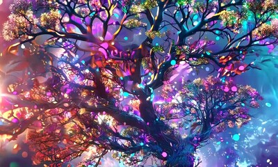 Wall Mural - Magical Tree