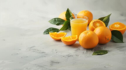 Fresh orange fruit closeup view