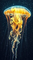 Poster - jellyfish in aquarium