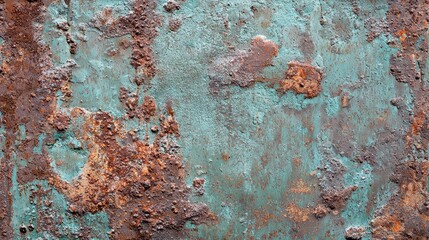 Poster - Rusted Metal Texture.