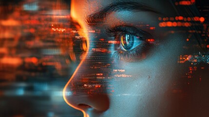 Poster - Digital Eye: The Intersection of Technology and Humanity
