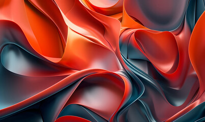 3d abstract beautiful pattern and color combination background