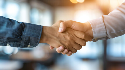 business people shaking hands