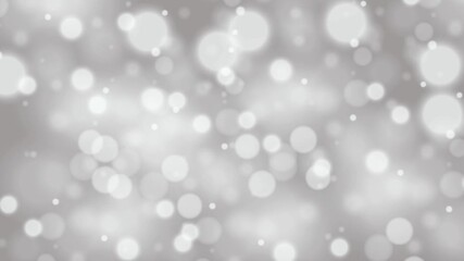 silver abstract bokeh background