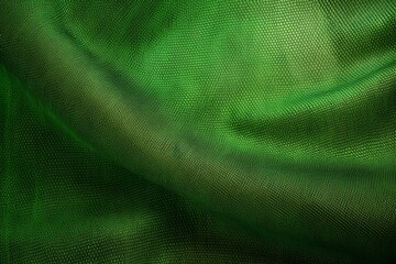 Canvas Print - green fabric texture