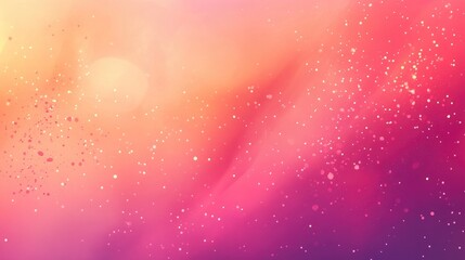 Poster - Bright and energetic coral gradient background with vibrant light effects, creating a lively and fresh atmosphere.