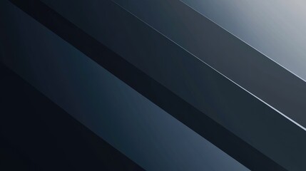 Poster - cool and modern slate grey gradient background with sleek light effects, ideal for corporate designs