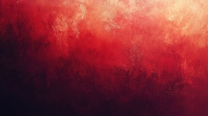 Poster - Deep and rich red gradient background with subtle texture, adding depth and warmth.