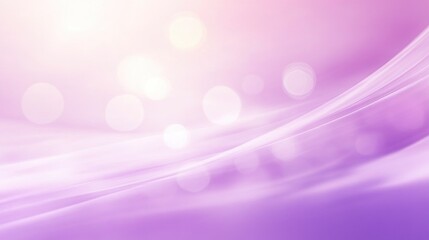 Poster - elegant and subtle lavender gradient background with soft light effects, perfect for a calm and sere