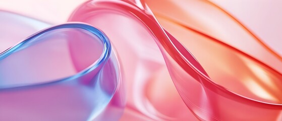 Poster - flexible synthetic acrylic material showcasing its adaptability and versatile nature in a photograph