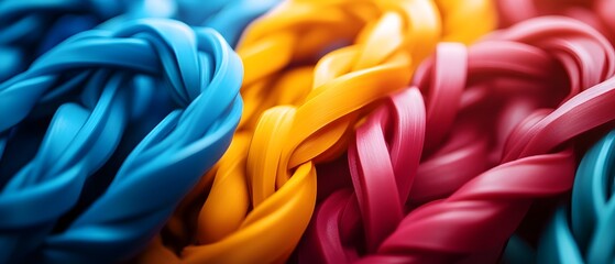 Poster - Flexible Synthetic Elastomers Showcasing Adaptability and Versatility in Product and Material Design