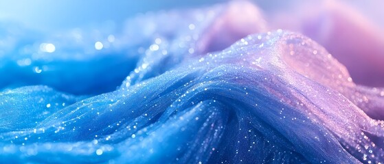 Poster - innovations in synthetic fibers visualizing advancements in creating stronger lighter and more susta