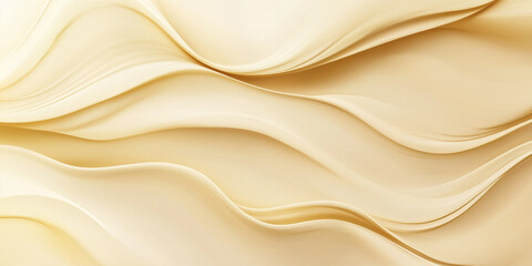 Poster - Golden wave pattern forming an abstract background design