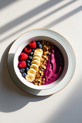 homemade acai bowl