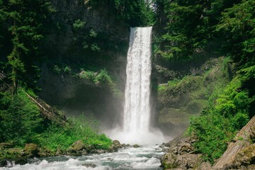 waterfall in the forest