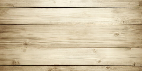 Aufkleber - Light brown wooden planks forming a rustic background texture