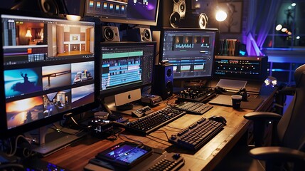 Poster - Video Editing Workstation