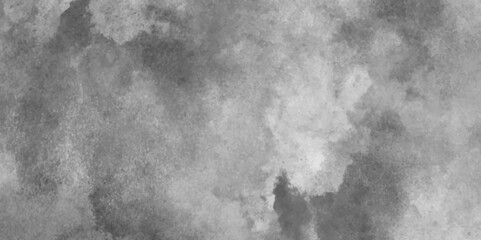Black sky with white cloud. Vignette texture in black and white color.White watercolor background. Paint leaks and Ombre effects.vintage and gray cloud paper texture .