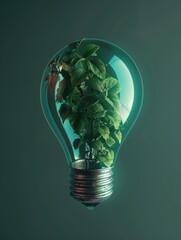 Poster - Light Bulb Planter