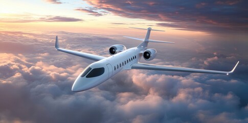 Wall Mural - The aerospace industry is embracing sustainability through the introduction of electric aircraft, which are transforming air travel with eco-friendly technologies.