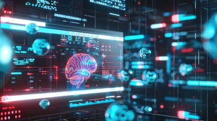 Poster - digital brain network