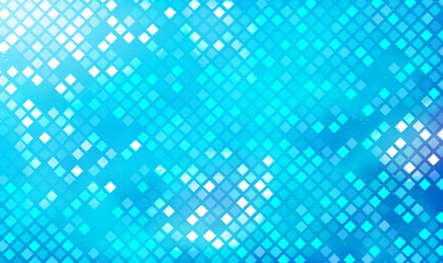 Poster - white or blue ceramic wall and floor tiles abstract background. square ceramic tile mosaic pattern. 