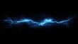© Anna - Blue lightning on dark background