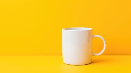 Sticker - vibrant coffee mug isolated