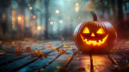 halloween background with copy space