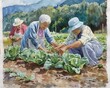 © ST22Studio - Serene Senior Gardening: Cultivating Joy and Wellness with Watercolors