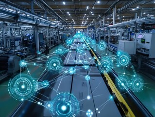 Aufkleber - Industrial Automation with AI and IoT.