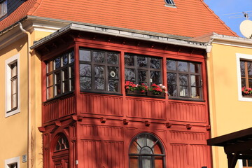 Wall Mural - Blick in die Altstadt von Freiberg in Sachsen