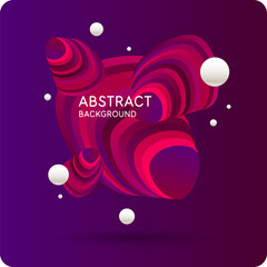 Poster - Abstract background with simple elements. An image with a composition of geometric elements and shapes. A template for design and creativity. Vector illustration.