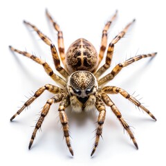 spider isolated on white background