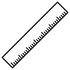 Poster - ruler school and office equipment