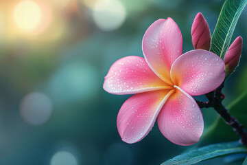 Flower nature Frangipani flower