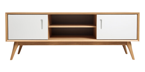 Poster - PNG Tv cabinet sideboard furniture white.