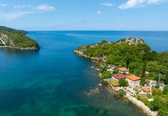 Beautiful landscape of Gideros Bay - Cide, Kastamonu, Turkey