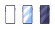 © Павел Озарчук - Smartphone set icons. Flat style. Vector icons.