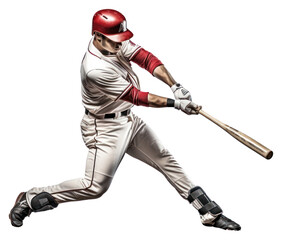 Poster - PNG Baseball athlete helmet sports transparent background