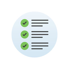 Checklist vector icon
